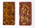 Barra de chocolate de leche con nueces (100g)
